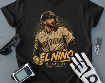 Fernando Tatis Jr. El Niño Vibes Art Baseball Fan T-Shirt - Legend Tribute Sports Graphic Tee