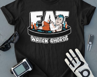 Fat Wreck Chords Punk Rock Skater T-Shirt, Music Fan Gift, Punk Band Merch, Alternative Streetwear Tee