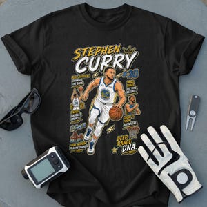 Stephen Curry 'Chef Vibes Curry Style' Game Changer T-Shirt, Basketball Icon Fan Tribute, Sporty Graphic Tee