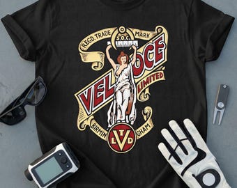 Vintage Veloce Motorcycle Logo T-Shirt, Classic Car Enthusiast Shirt, Retro Brand Tee, Unique Gift for Rider