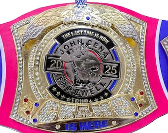 J.C Farewell Tour 2025 LYON Spinner Championship Replica Title Belt NEW