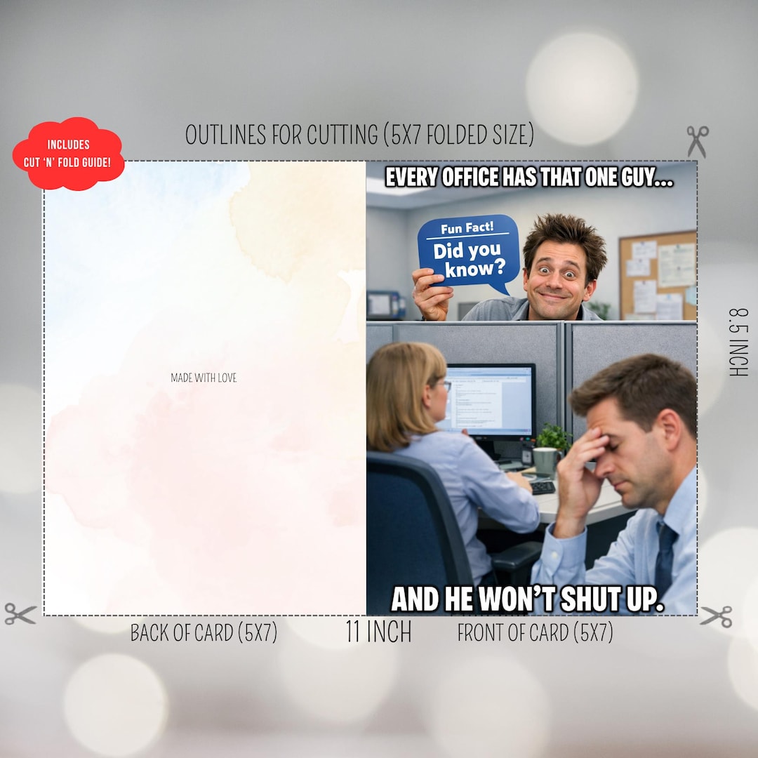 Small Cards Rude Co Worker Funny Coworker Leaving Card, Work Bestie Birthday Card - Rude Office ...