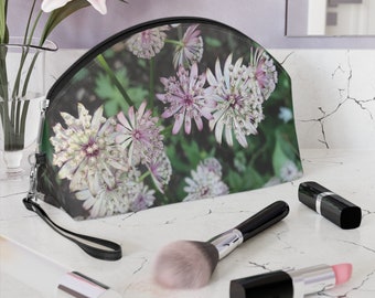 Floral Cosmetics Bag: Astrantia