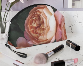 Floral Cosmetics Bag: Antique Roses