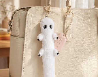 Posable Brushbug Plush Keychain – Witch Hat Atelier Inspired Fan Gift, 18cm