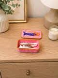 3D Printed Sardine "Tin like" Jewelry Case, Fishbone Earring Holder, Portable Organizer