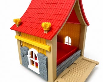 Cabin Style Bird Feeder Kit with Optional Blink Camera Mount
