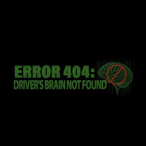 Matrix Code Bumper Sticker or Magnet "ERROR 404", Weatherproof Vinyl Car Decal, Cyberpunk Auto Decoration, Graduation Gift, Retro Futurism