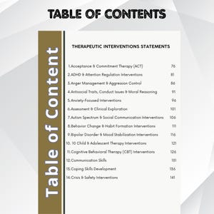 Voortgangsverslagen en therapeutische interventies | Termen voor geestelijke gezondheidszorgdocumentatie, hulpmiddelen voor therapeuten, klinische aantekeningen afbeelding 4