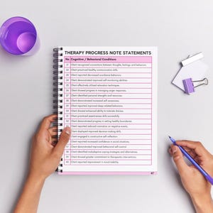 Voortgangsverslagen en therapeutische interventies | Termen voor geestelijke gezondheidszorgdocumentatie, hulpmiddelen voor therapeuten, klinische aantekeningen afbeelding 17