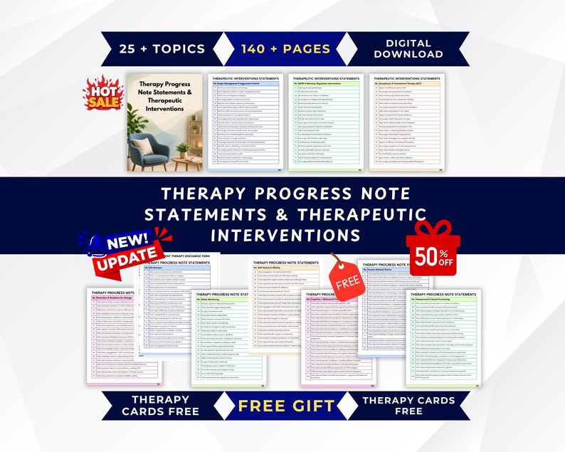 Voortgangsverslagen en therapeutische interventies | Termen voor geestelijke gezondheidszorgdocumentatie, hulpmiddelen voor therapeuten, klinische aantekeningen afbeelding 2