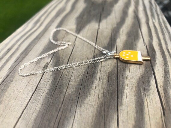 Girls Popsicle Summer Charm Necklace