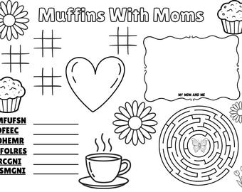 Muffins Mit Moms Aktivitäten Bogen