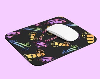 No te preocupes por plegar proteínas / Merchandising de bioinformática / Regalo de biología computacional / Alfombrilla de ratón resistente