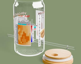 Vaso de bioinformática / Taza para visualización de datos / Vaso para biología computacional / Regalo para bioestadística