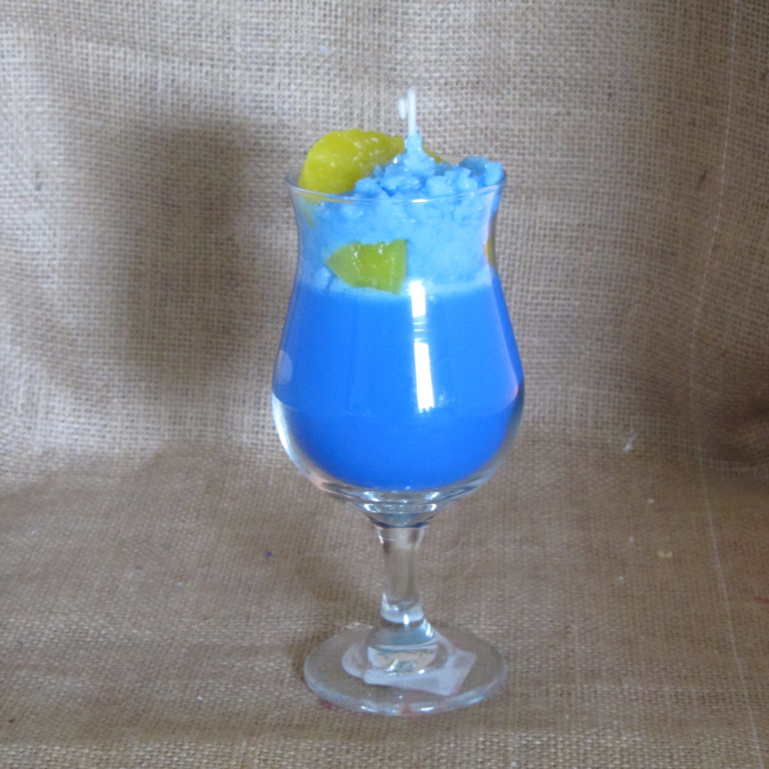 200hr BLUE HAWAIIAN COCKTAIL Triple Scented Natural CANDLE Delicious Mum Gifts 