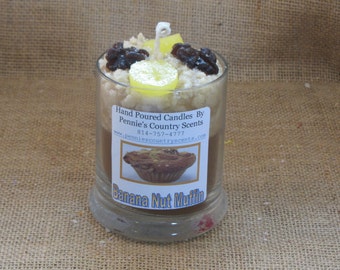 Banana Nut Bread  Gourmet Scented De-Light Candle