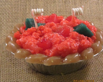 Strawberry Rhubarb Pie Candle