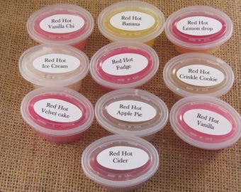 Red Hot Cinnamon Sampler wax melts