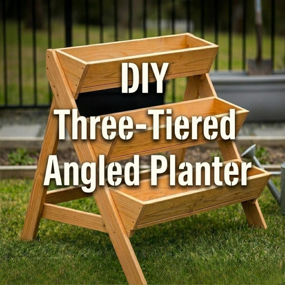 DIY Cedar Planter Box Plans PDF | Outdoor Flower Box Blueprint | Raised ...