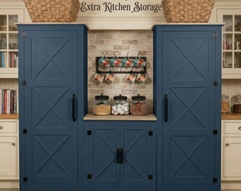 DIY Pantry Cabinet Plans: Extra Kitchen Storage Woodworking Blueprint (PDF Download)