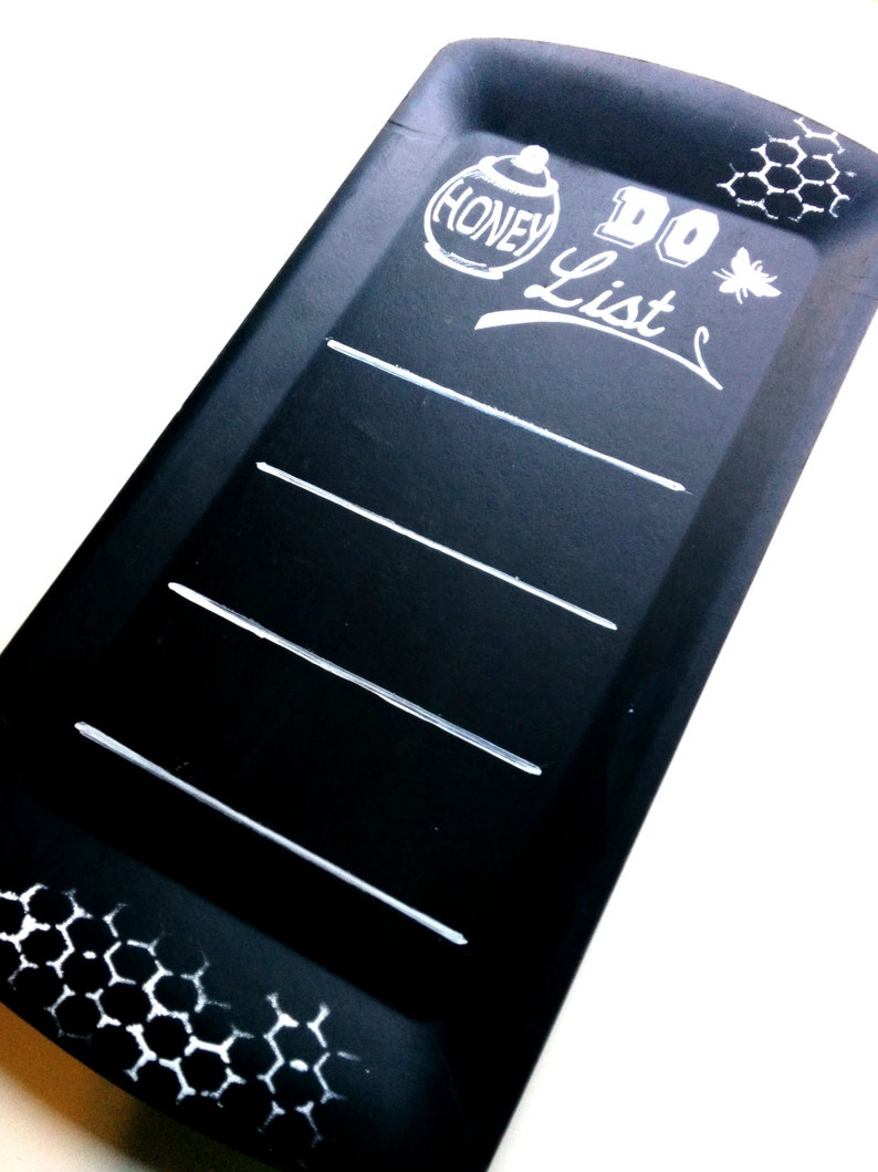 Useable Chalkboard Honey Do List Wall Art Handmade Hand | Etsy