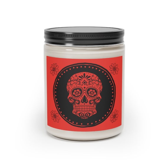 Skull Jar Soy Candle