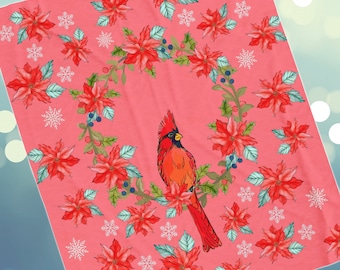 Velveteen Blanket, Christmas Throw