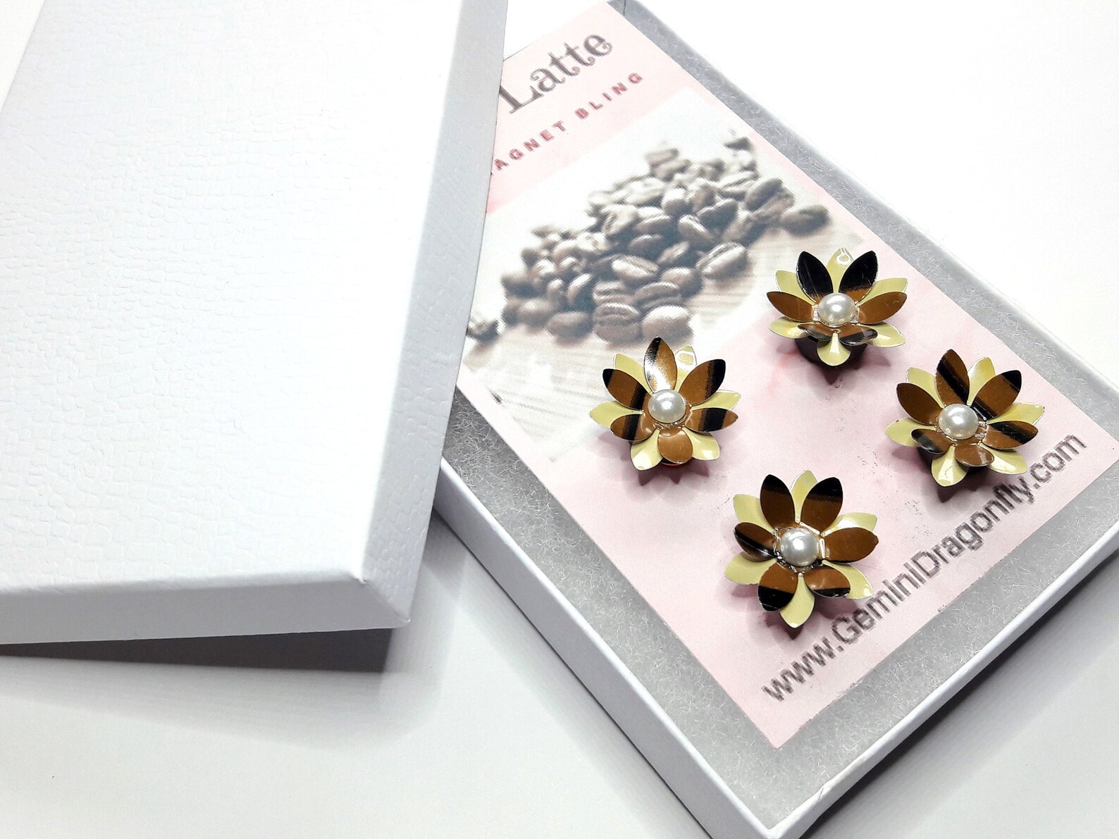 Beautiful Set of 4 Flower Gift Set Etsy