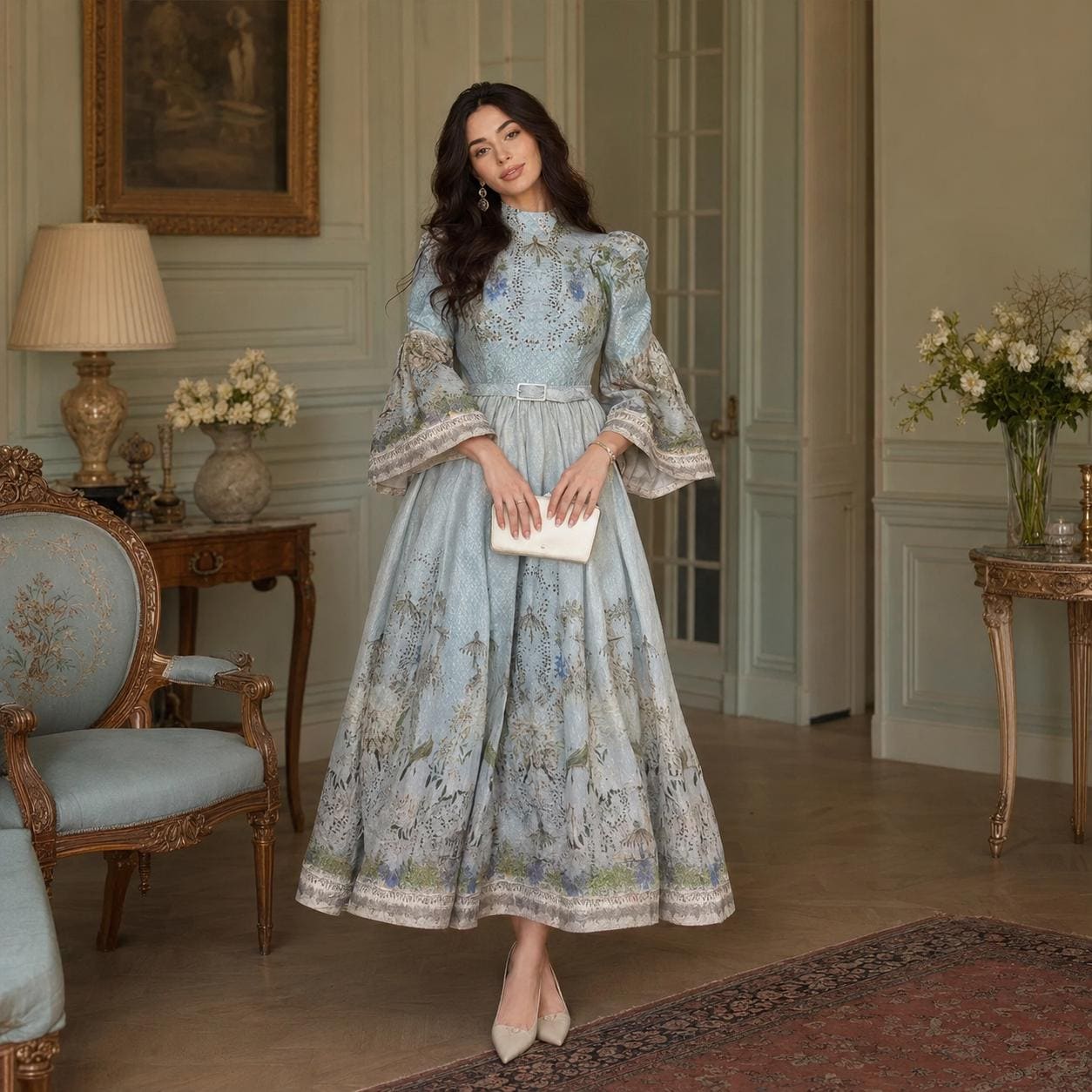 new korean summer dress long sleeve Long Sleeve Korean Dress
