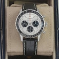 Vintage Breitling Navitimer B01 Chronograph 43mm Blue Dial Steel Bracelet AB0138241G1P1 product logo