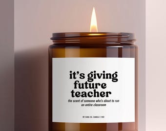 New Future Teacher Gift, Teacher Gift, Student Teaching Gift, Teacher Graduation Gift, Education Major Graduate Gift, Teaching Degree Gift