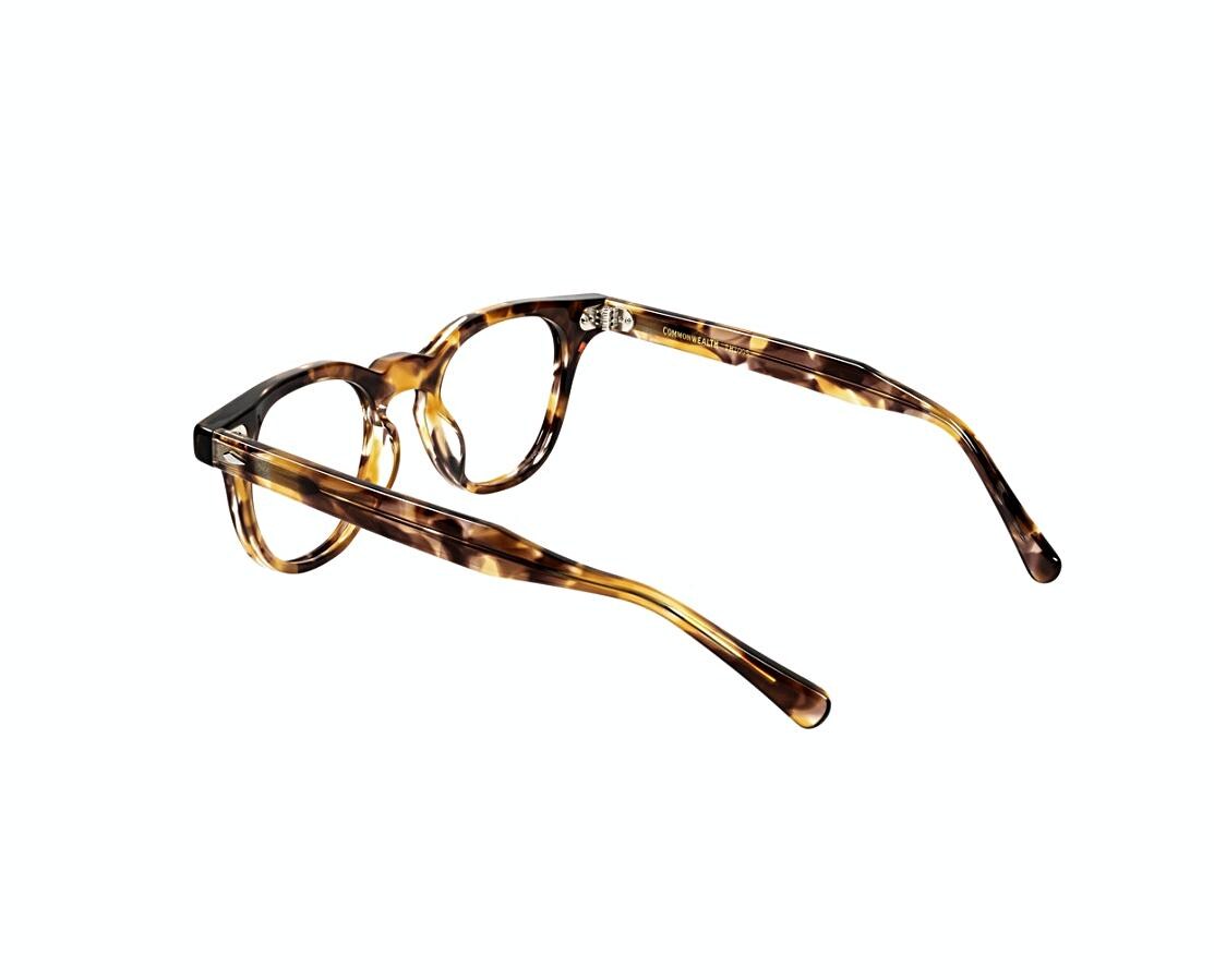Tortoiseshell Eyeglasses | Korean Design Square Frame | Unisex Acetate Glasses | Lightweight Durable Eyewear — view 4