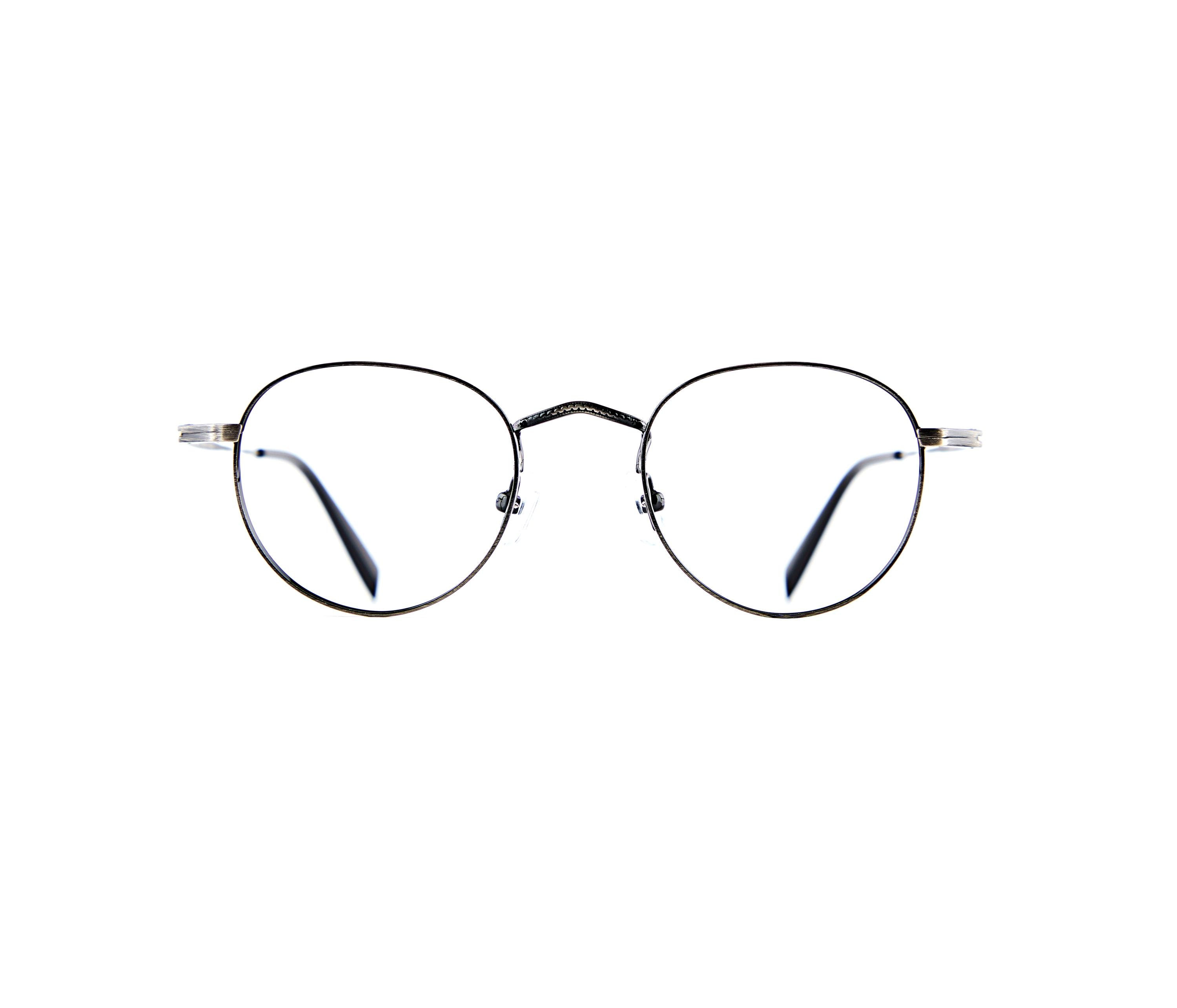 Minimal Round Metal Frame | Lightweight Everyday Comfort — view 2