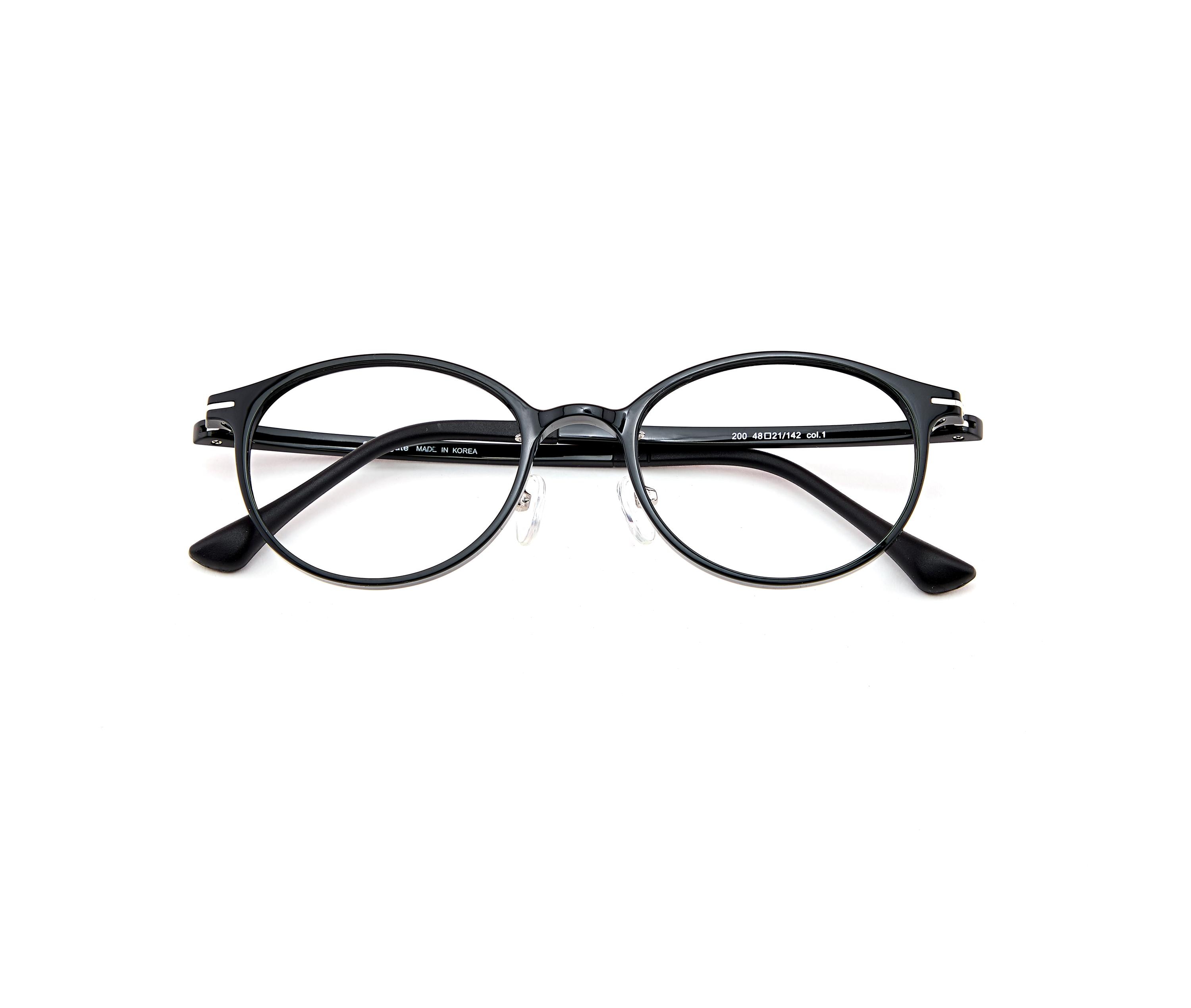 Everyday Lightweight Eyeglasses | Ultem Round Eyeglasses | Minimalist Korean Design Asian Fit | Unisex Prescription Optical Frame — view 5