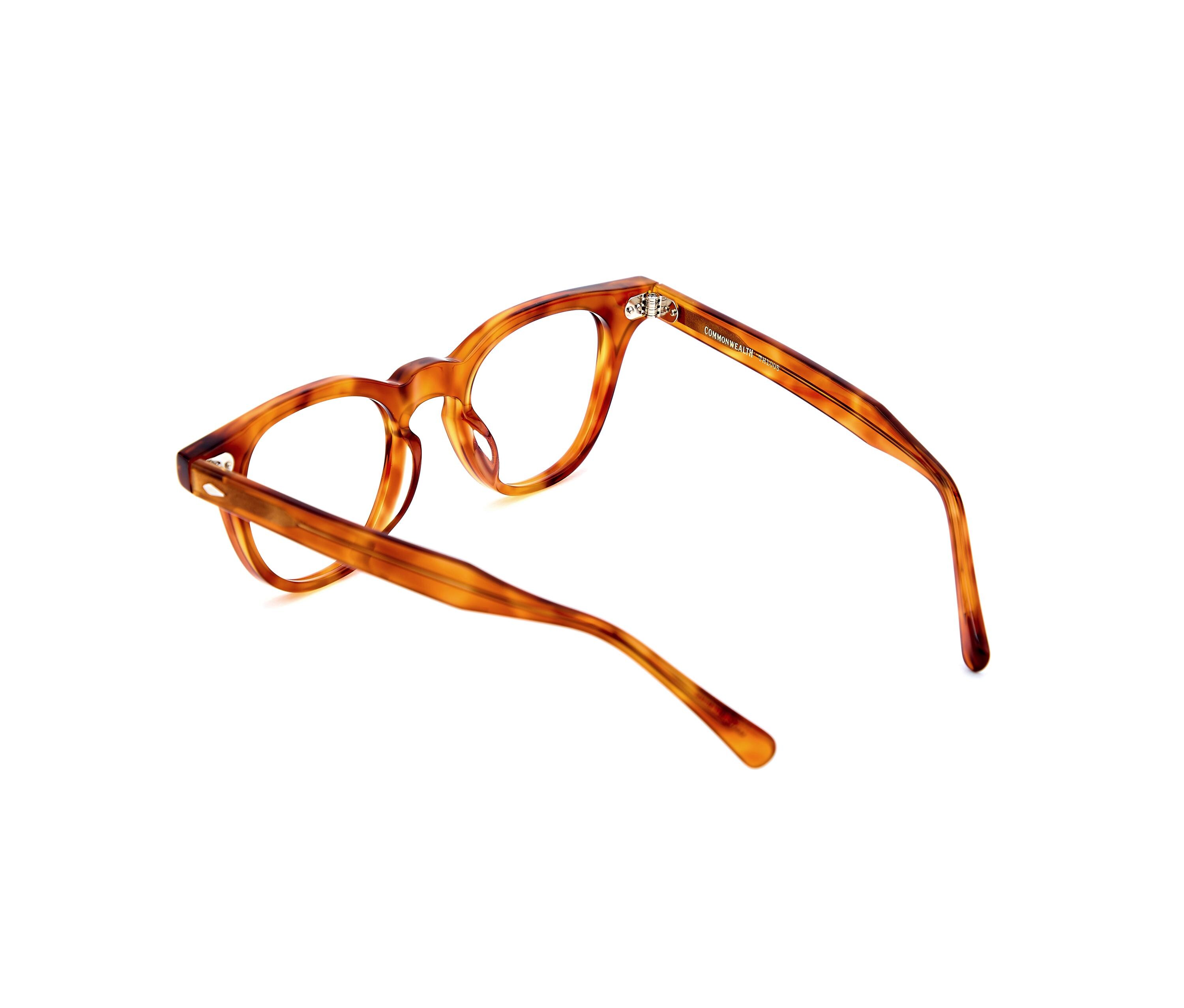 amber acetate frame | Korean Design Frame | Unisex Acetate Glasses | Lightweight Durable Eyewear — view 4