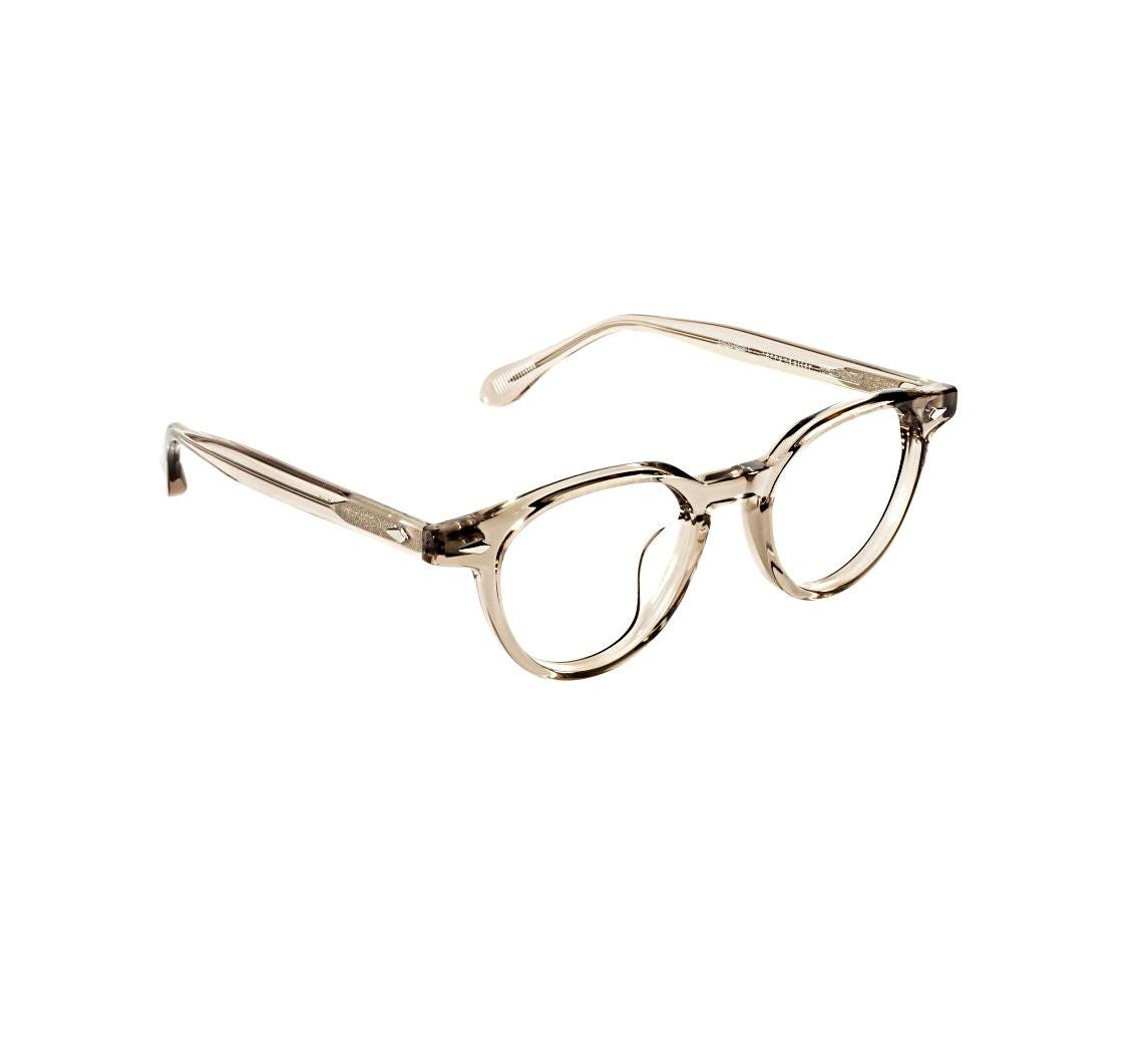 Clear Eyeglasses | Korean Design Square Frame | Unisex Acetate Glasses | Lightweight Durable Eyewear — view 4