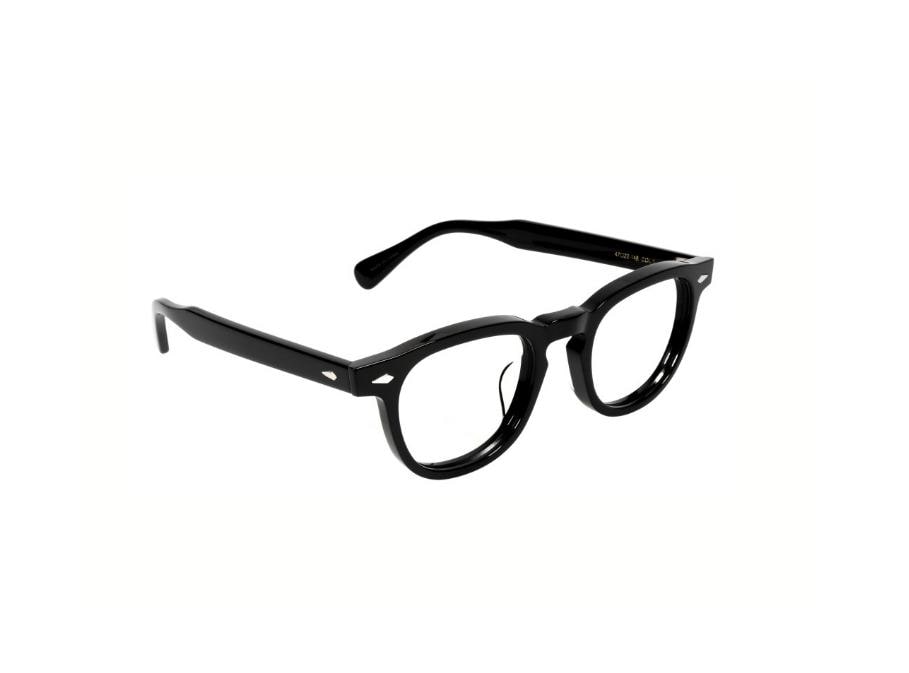Classic Black Acetate Eyeglasses | Timeless Eyewear | Unisex | Korean Design Frame — view 5