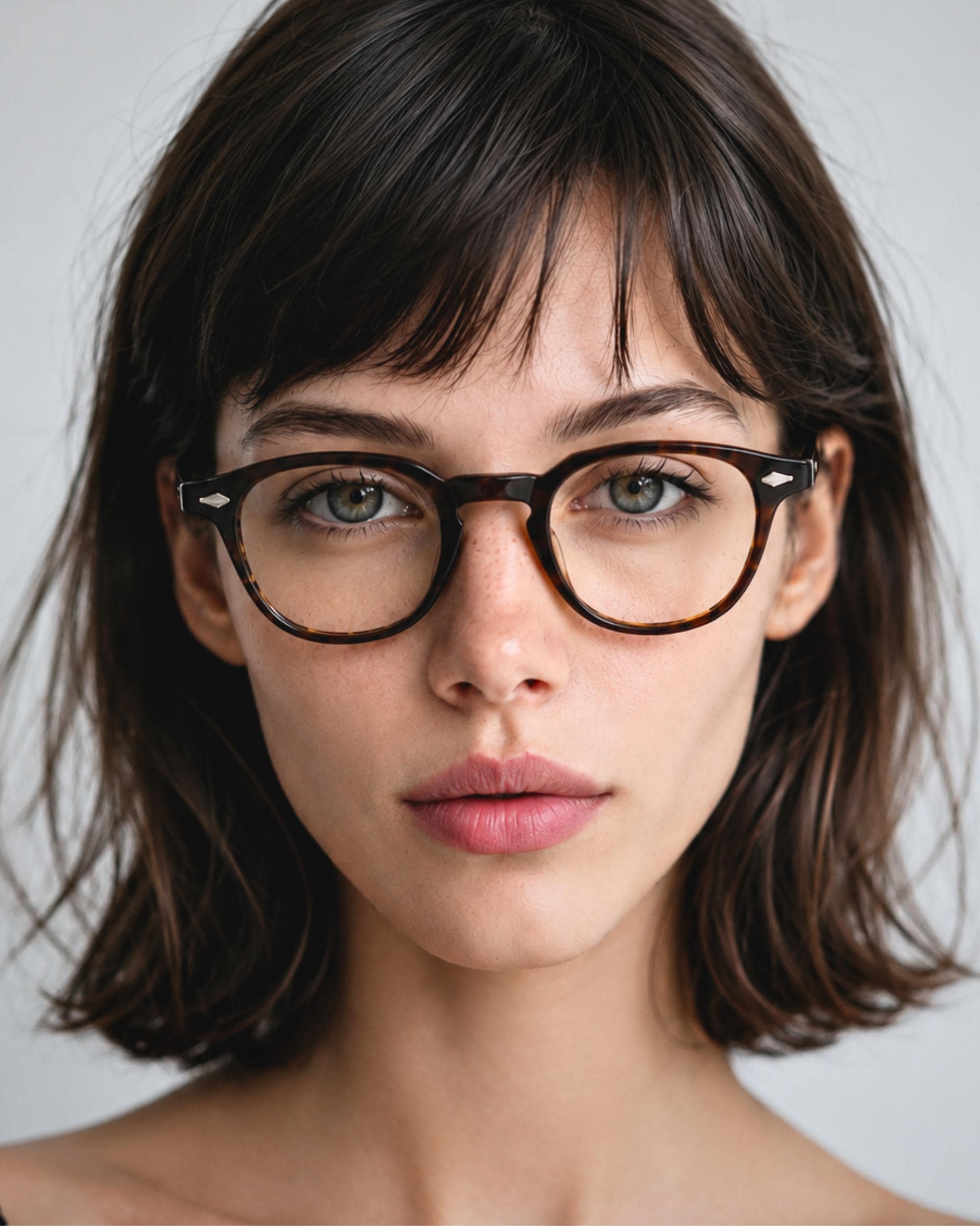 Minimalist Acetate Eyeglasses | Korean Optical Frame | Unisex Glasses | Premium Everyday Optical Eyewear | Minimal Designer Style