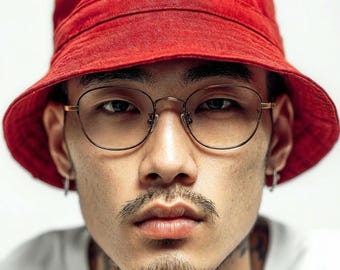 Minimale ovale Metallbrille - koreanisches Design, leichtes Bronzegestell, moderne Alltagsklassiker