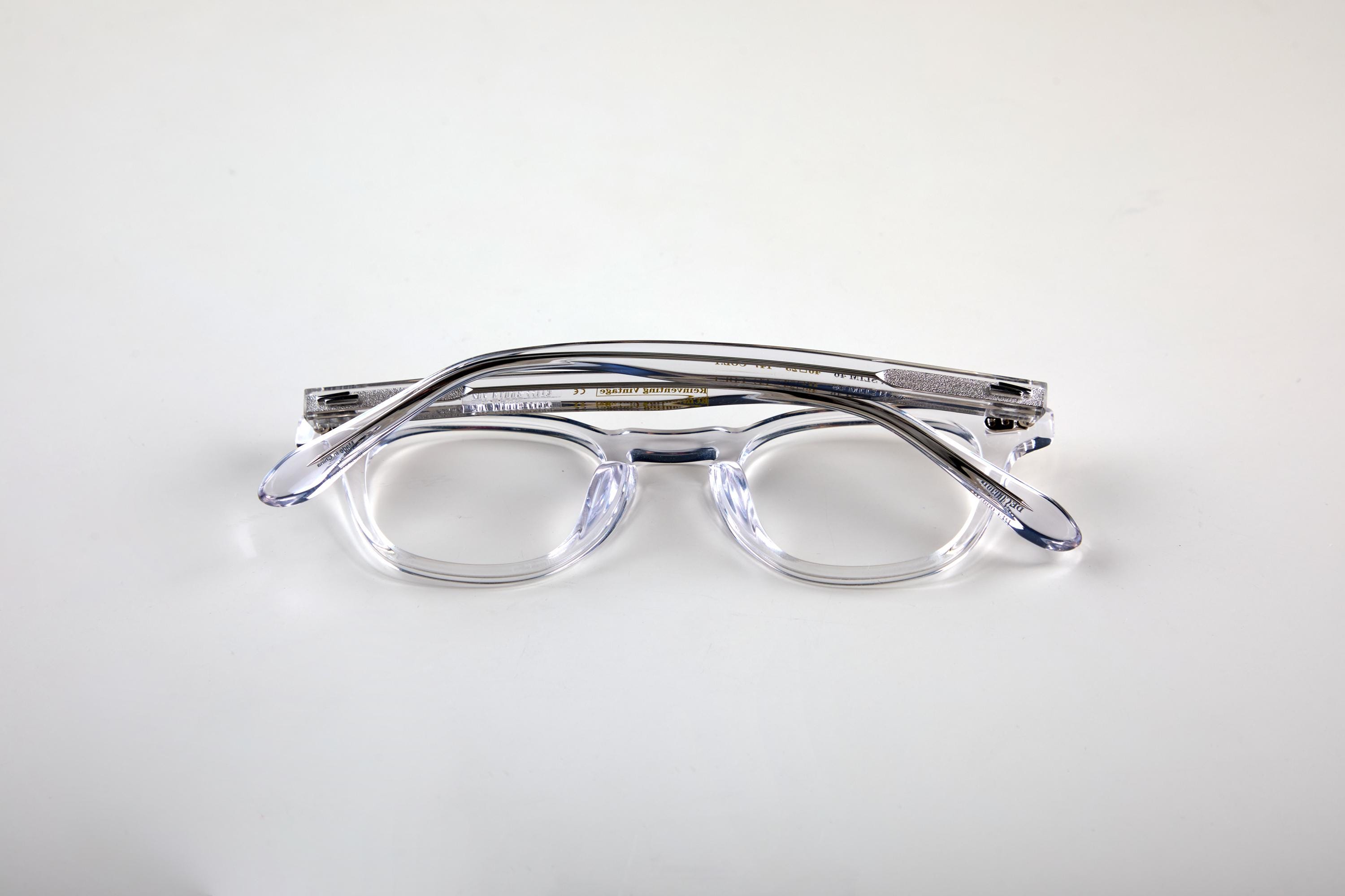 Clear Eyeglasses | Korean Design Square Frame | Unisex Acetate Glasses | Lightweight Durable Eyewear — view 6