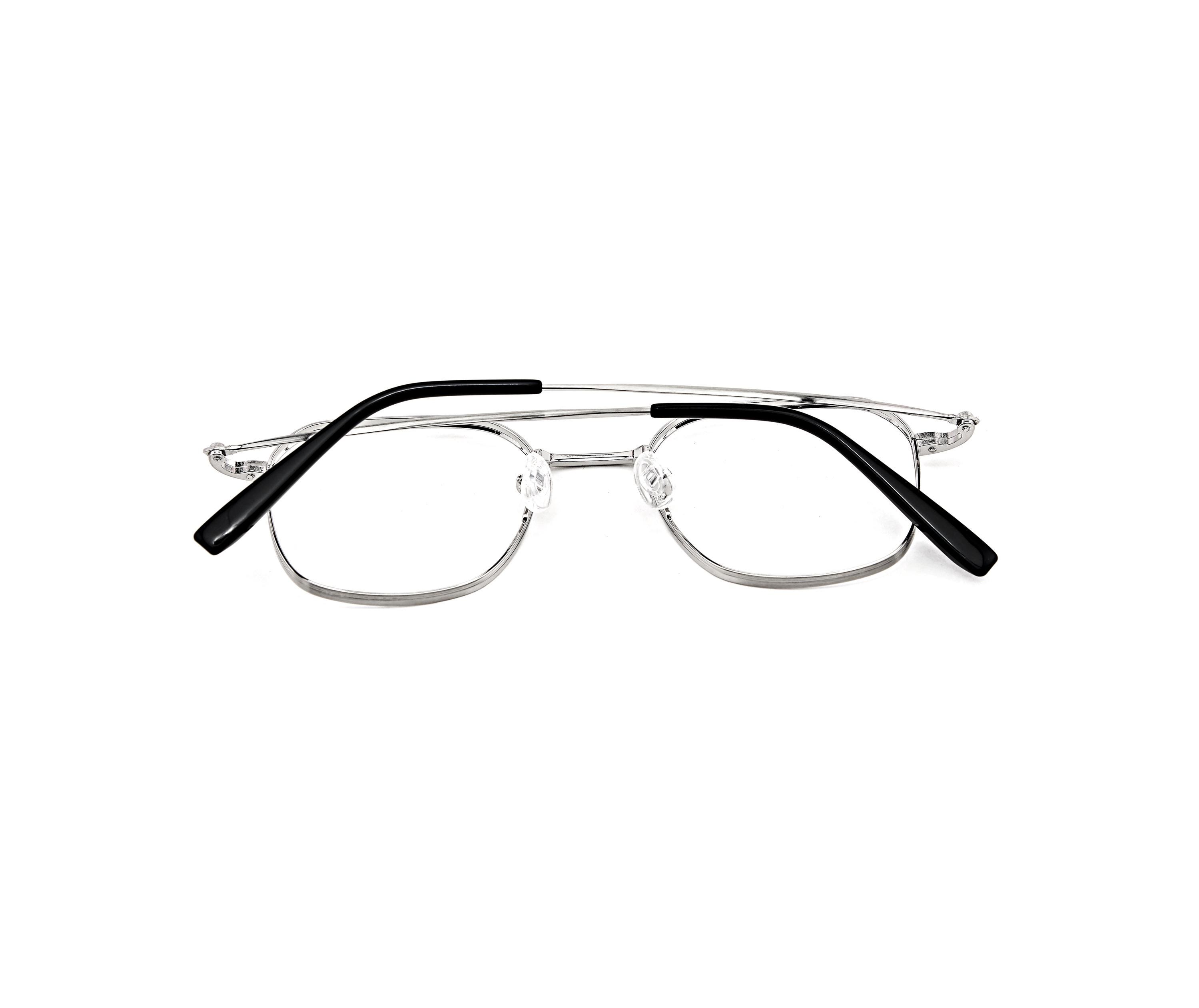 Minimal Square Aviator Glasses | Made in Korea | Lightweight Metal Eyeglasses | Unisex Frame — view 8