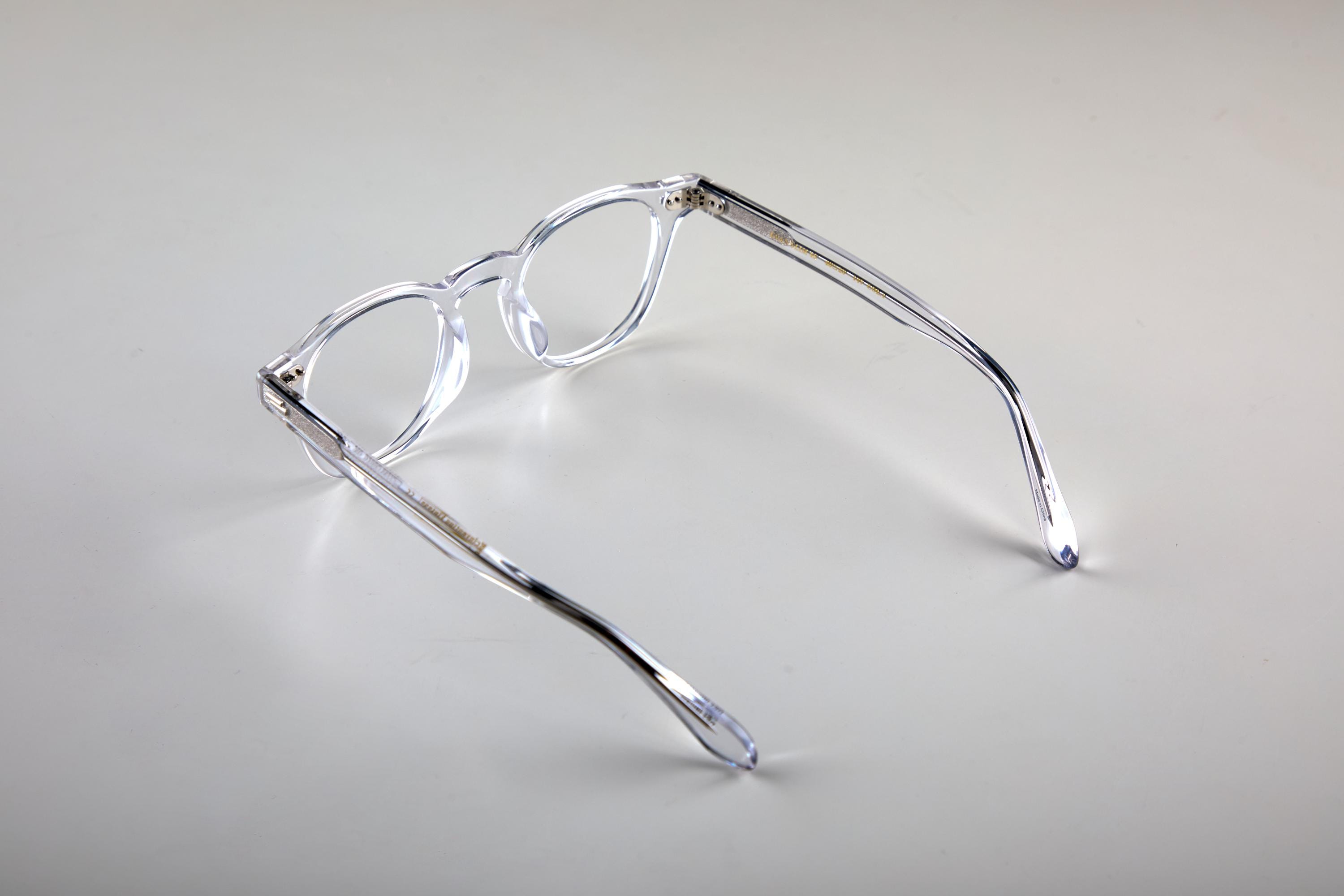 Clear Eyeglasses | Korean Design Square Frame | Unisex Acetate Glasses | Lightweight Durable Eyewear — view 3