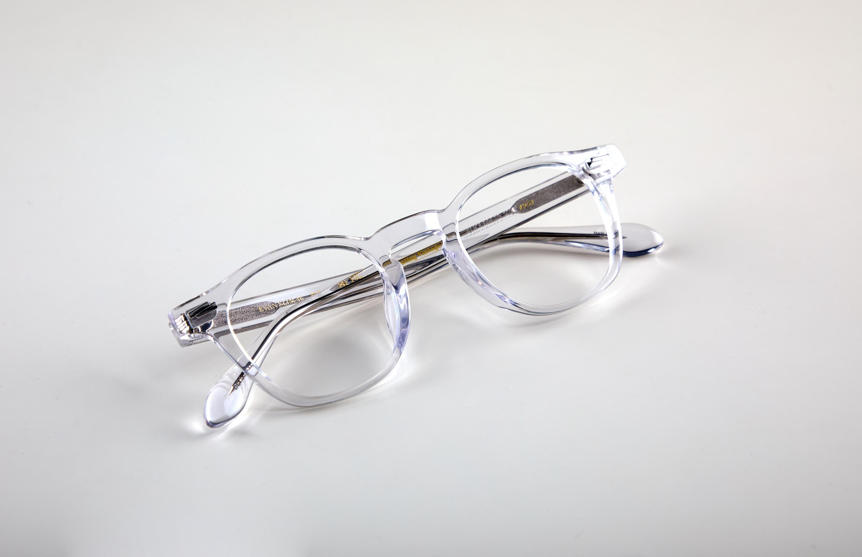 Clear Eyeglasses | Korean Design Square Frame | Unisex Acetate Glasses | Lightweight Durable Eyewear — view 5