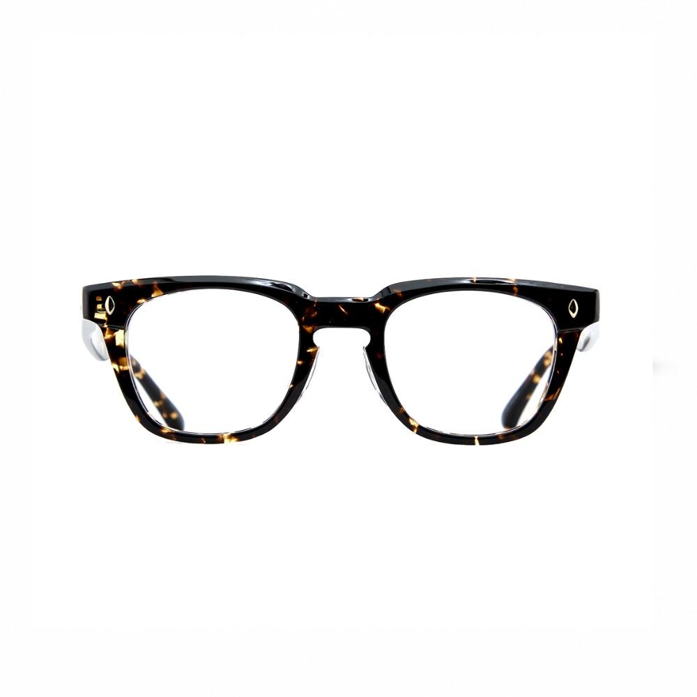 Tortoiseshell Eyeglasses | Korean Design Square Frame | Unisex Acetate Glasses | Lightweight Durable Eyewear — view 2
