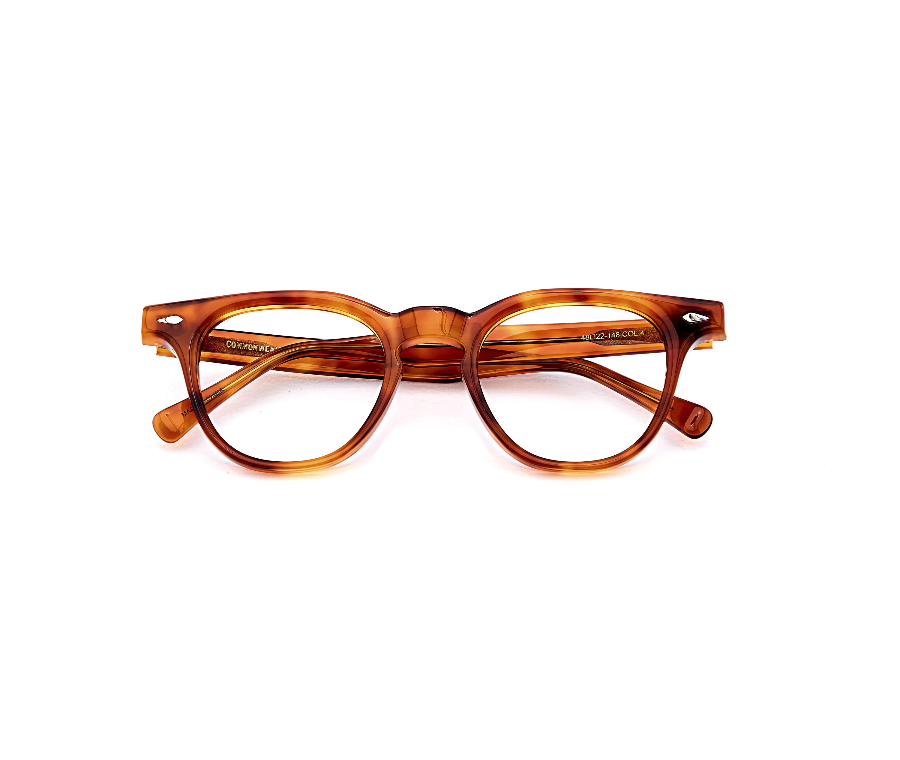 amber acetate frame | Korean Design Frame | Unisex Acetate Glasses | Lightweight Durable Eyewear — view 5