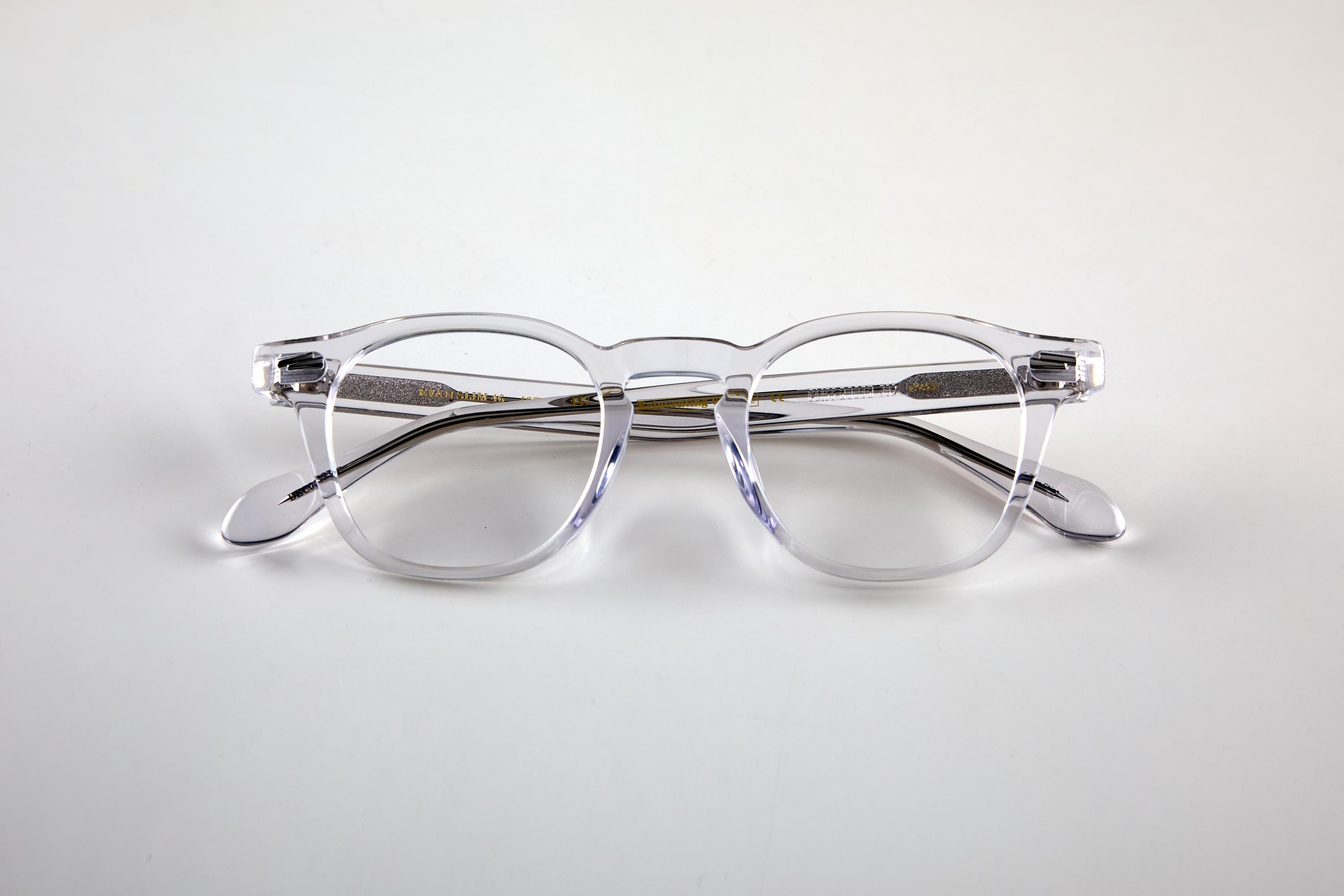 Clear Eyeglasses | Korean Design Square Frame | Unisex Acetate Glasses | Lightweight Durable Eyewear — view 4