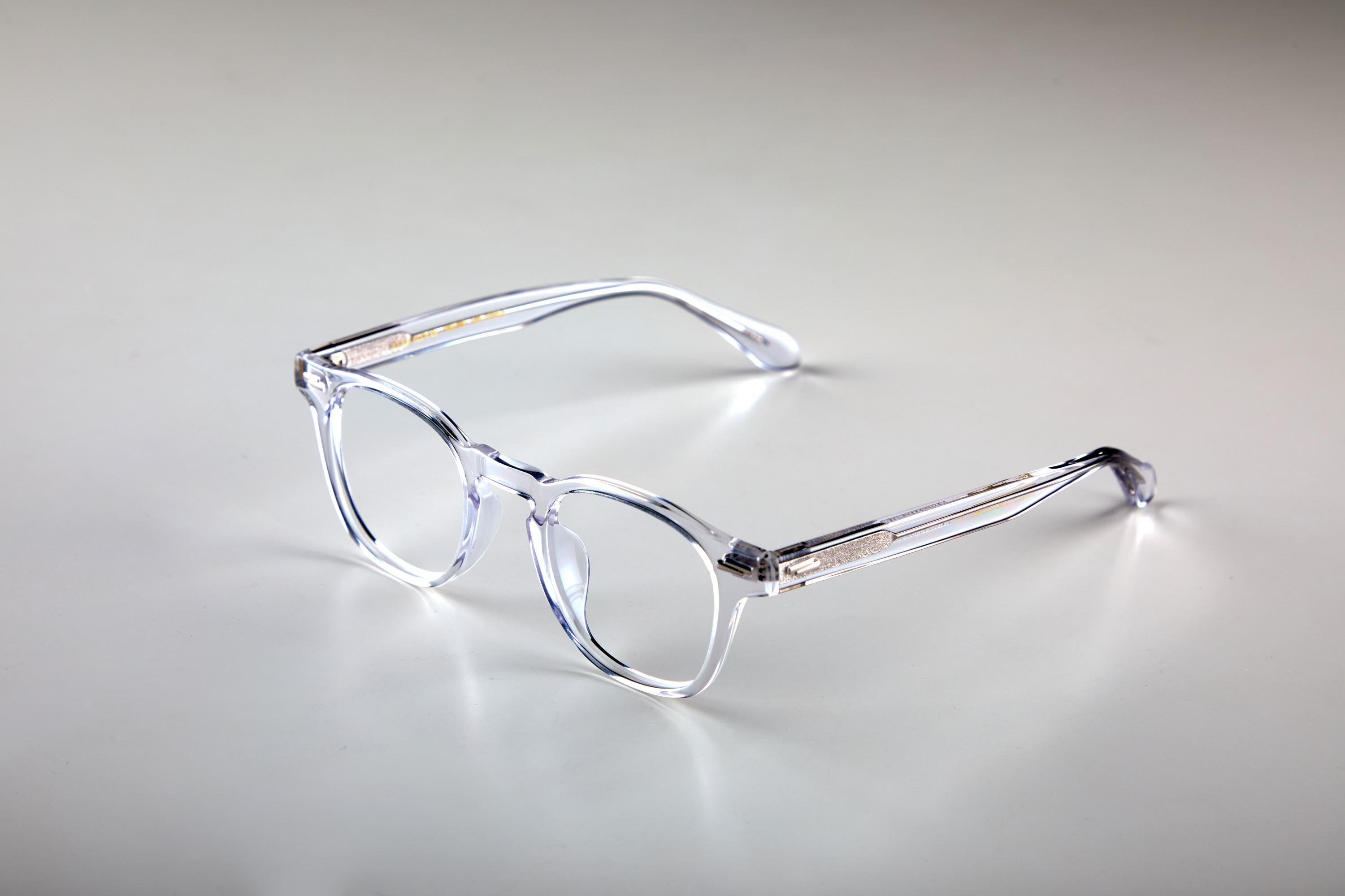 Clear Eyeglasses | Korean Design Square Frame | Unisex Acetate Glasses | Lightweight Durable Eyewear — view 2