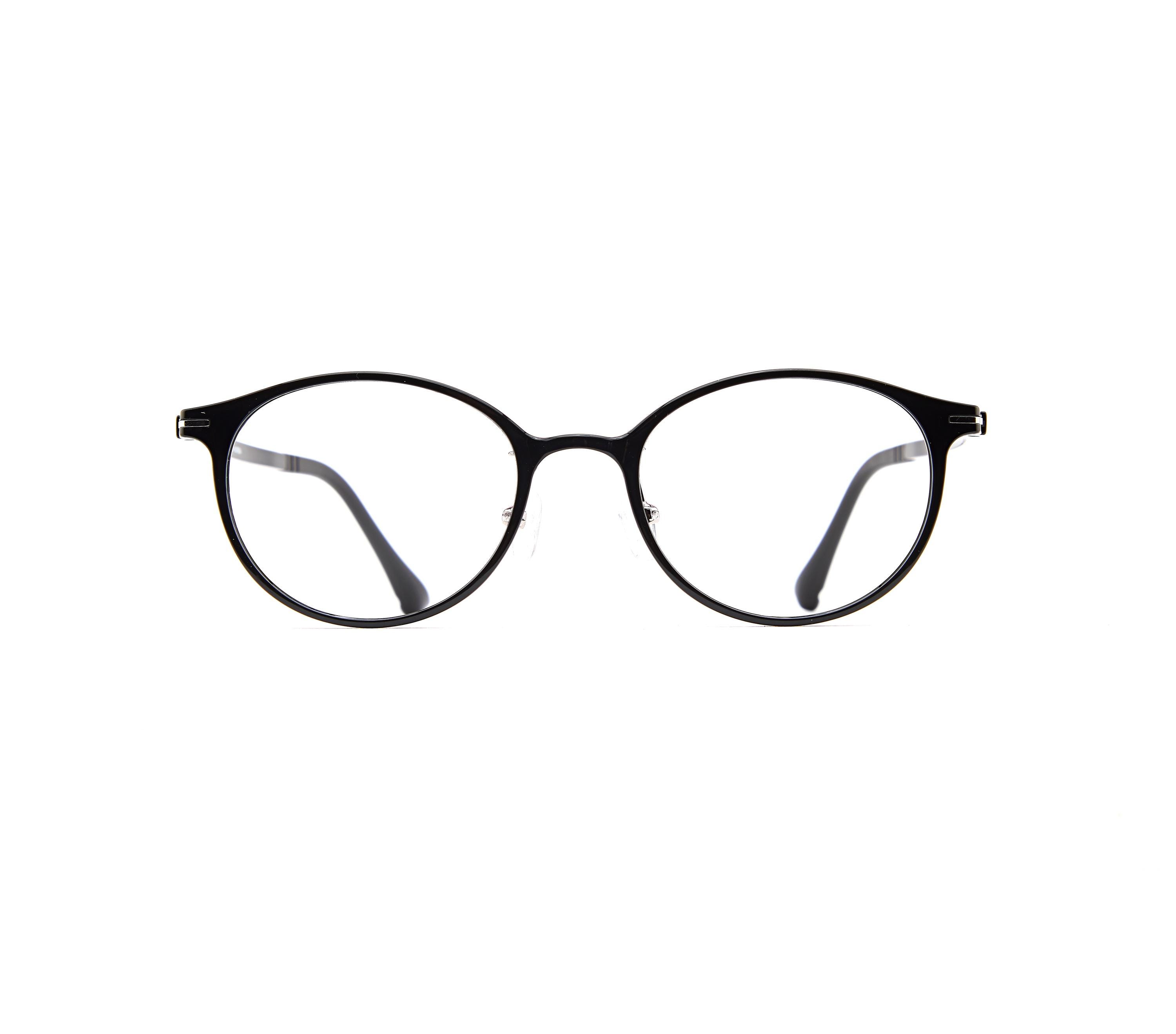 Everyday Lightweight Eyeglasses | Ultem Round Eyeglasses | Minimalist Korean Design Asian Fit | Unisex Prescription Optical Frame — view 2
