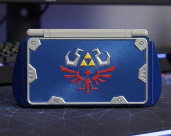 Ayn Thor Cooling Case-Zelda Theme Hylian Shield Ergonomic Grip Armor -3D Printed